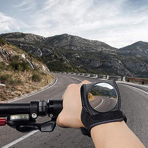 Image of Adjustable Bike Wrist Mirror, Gifts for Cyclists, Children