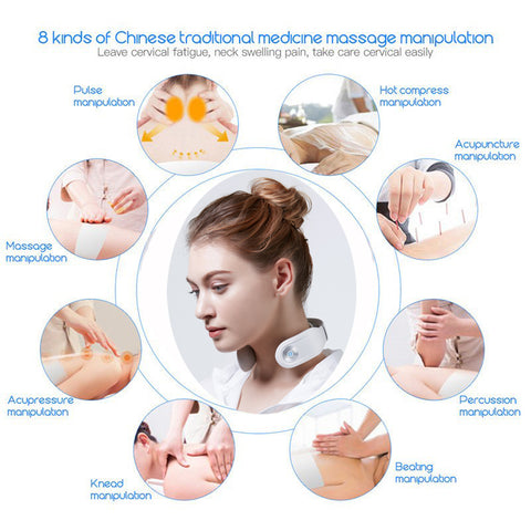 Image of Smart Neck Massager, 3D Digital Vertebra Muscle Massage Machine