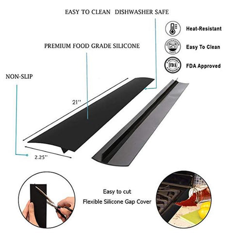 Image of Kitchen Stove Gap Covers (2 Pack)