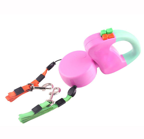 Image of YIJIAOYUN Innovative Zero Tangle Dual Pet Leash