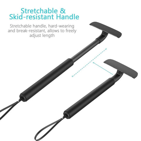 Image of YIJIAOYUN Stretchable Back Blade, Luxury Matte Black