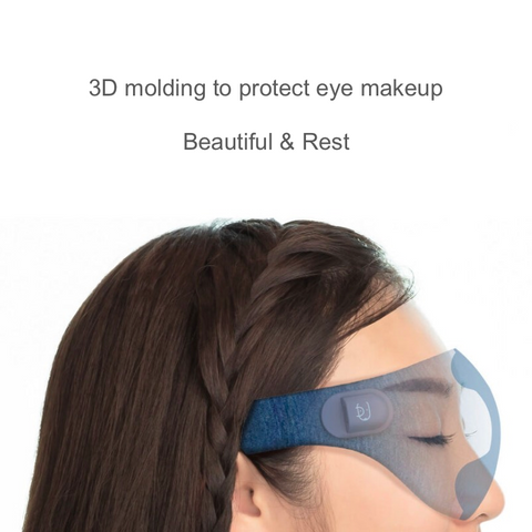 Image of 3D Stereoscopic Hot Compress Eye Mask Relieve for Work Study