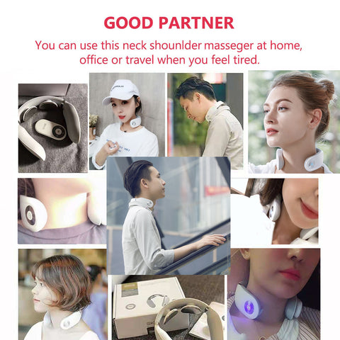 Image of Smart Neck Massager, 3D Digital Vertebra Muscle Massage Machine