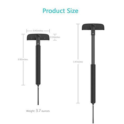 Image of YIJIAOYUN Stretchable Back Blade, Luxury Matte Black