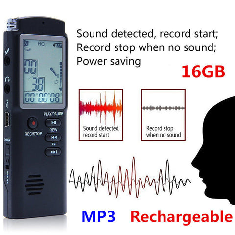 Image of High Fidelity Digital Voice Audio Recorder