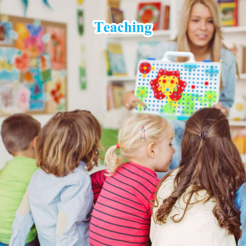 Image of LUCKJOY 237 Pieces Electric DIY Drill Educational Set