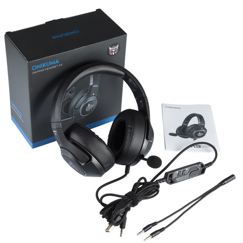 Image of YIJIAOYUN Stereo Wired Over Ear Gaming Headset K9 for Xbox One,PS4, Laptop Mac Nintendo Switch