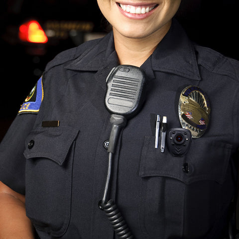 Image of Mini Body Camera HD1080P Video Recorder Built-in 32GB Memory Card, Wearable Police Cam with Night Vision, Pocket Clip for Office, Law Enforcement, Security Guard, Home, Car, Bike, Hiking