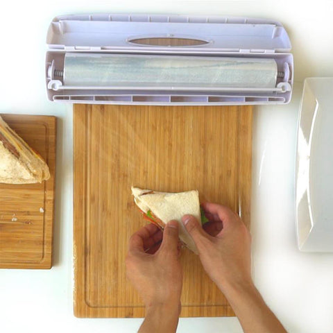 Image of YIJIAOYUN Foil & Plastic Wrap Dispenser