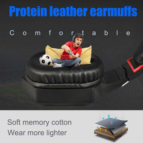 Image of YIJIAOYUN K8 PC Gaming Headset with Noise Cancelling Mic for PS4 Xbox One Controller Laptop Nintendo