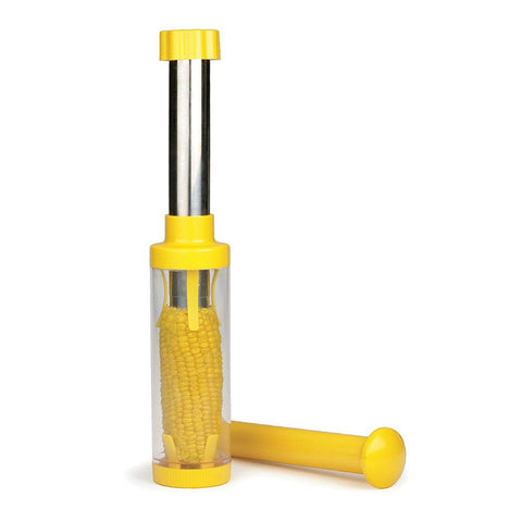 Image of YIJIAOYUN Easy Corn Stripper and Container , Yellow