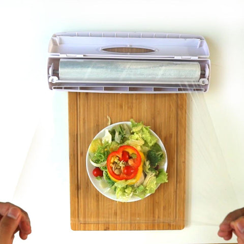 Image of YIJIAOYUN Foil & Plastic Wrap Dispenser
