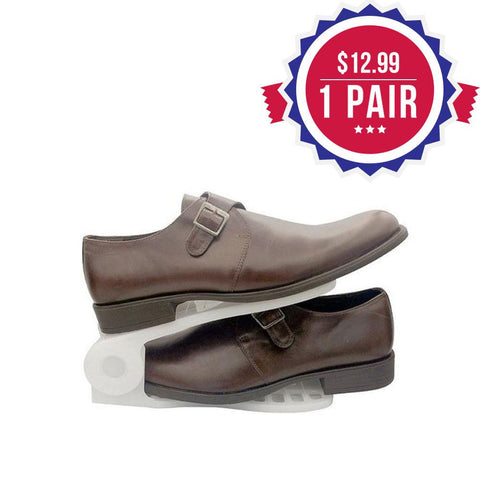 Image of YIJIAOYUN Shoe Rack Space Saver, 1 Pack (2 Pieces)