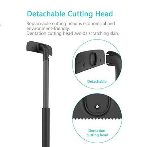 Image of YIJIAOYUN Stretchable Back Blade, Luxury Matte Black