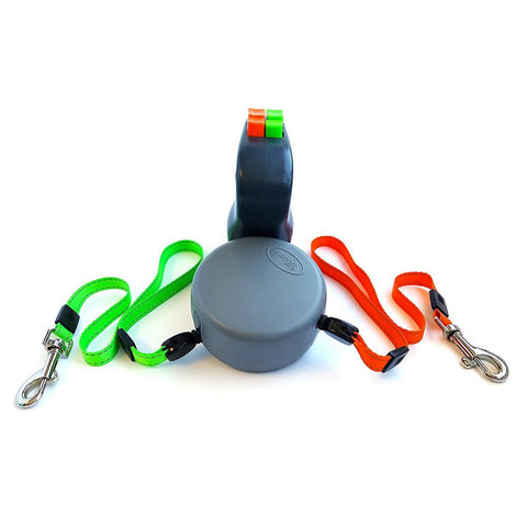 Image of YIJIAOYUN Innovative Zero Tangle Dual Pet Leash