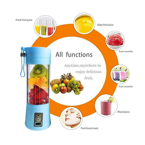 Image of Portable Blender Mixer USB Rechargeable