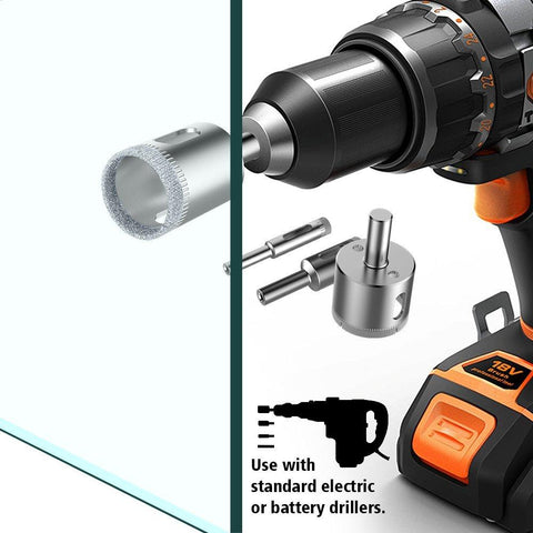 Image of Glass and Tile Hollow Core Drill Bits