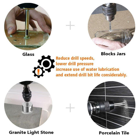 Image of Glass and Tile Hollow Core Drill Bits