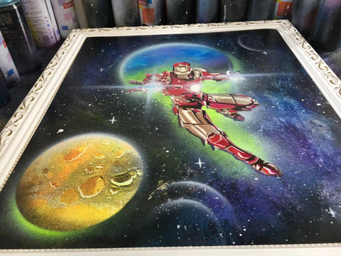 Image of Iron Man---by YIJIAOYUN