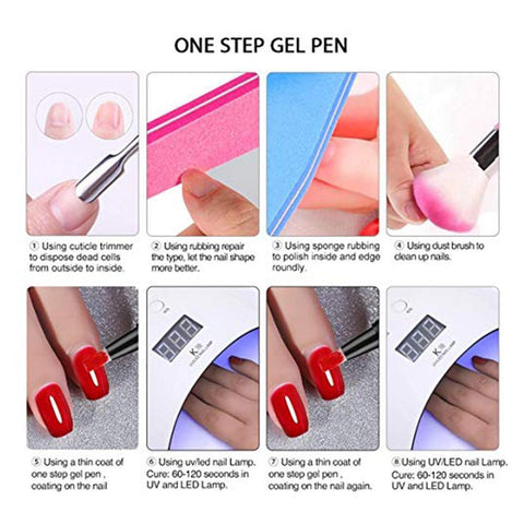 Image of 3 In 1 Gel Nail Polish Pen (YIJIAOYUN)