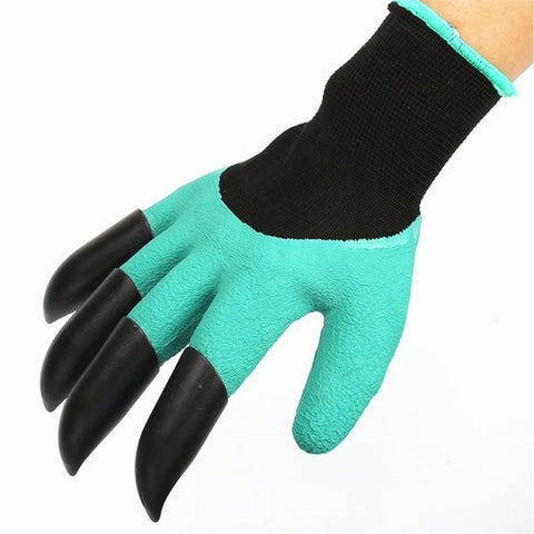 Image of Garden Gloves For Digging & PlantingGardening Gloves, Runfish Women Garden Digging Genie Gloves with Claws Protective Gear Gardening Tool Best Gift for Gardeners (1 pair)