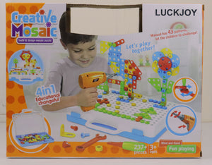 LUCKJOY 237 Pieces Electric DIY Drill Educational Set
