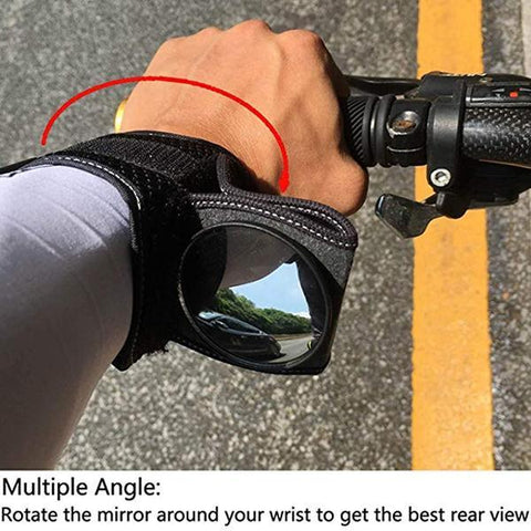 Image of Adjustable Bike Wrist Mirror, Gifts for Cyclists, Children
