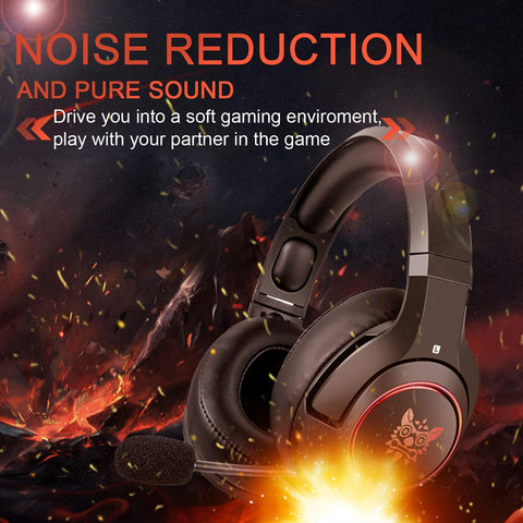 Image of YIJIAOYUN Stereo Wired Over Ear Gaming Headset K9 for Xbox One,PS4, Laptop Mac Nintendo Switch