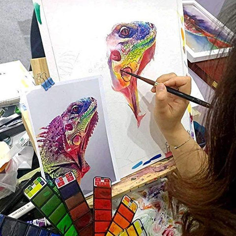 Image of Travel Painting Set For Kids, Painting Learners, 18 Colors & 42 Colors