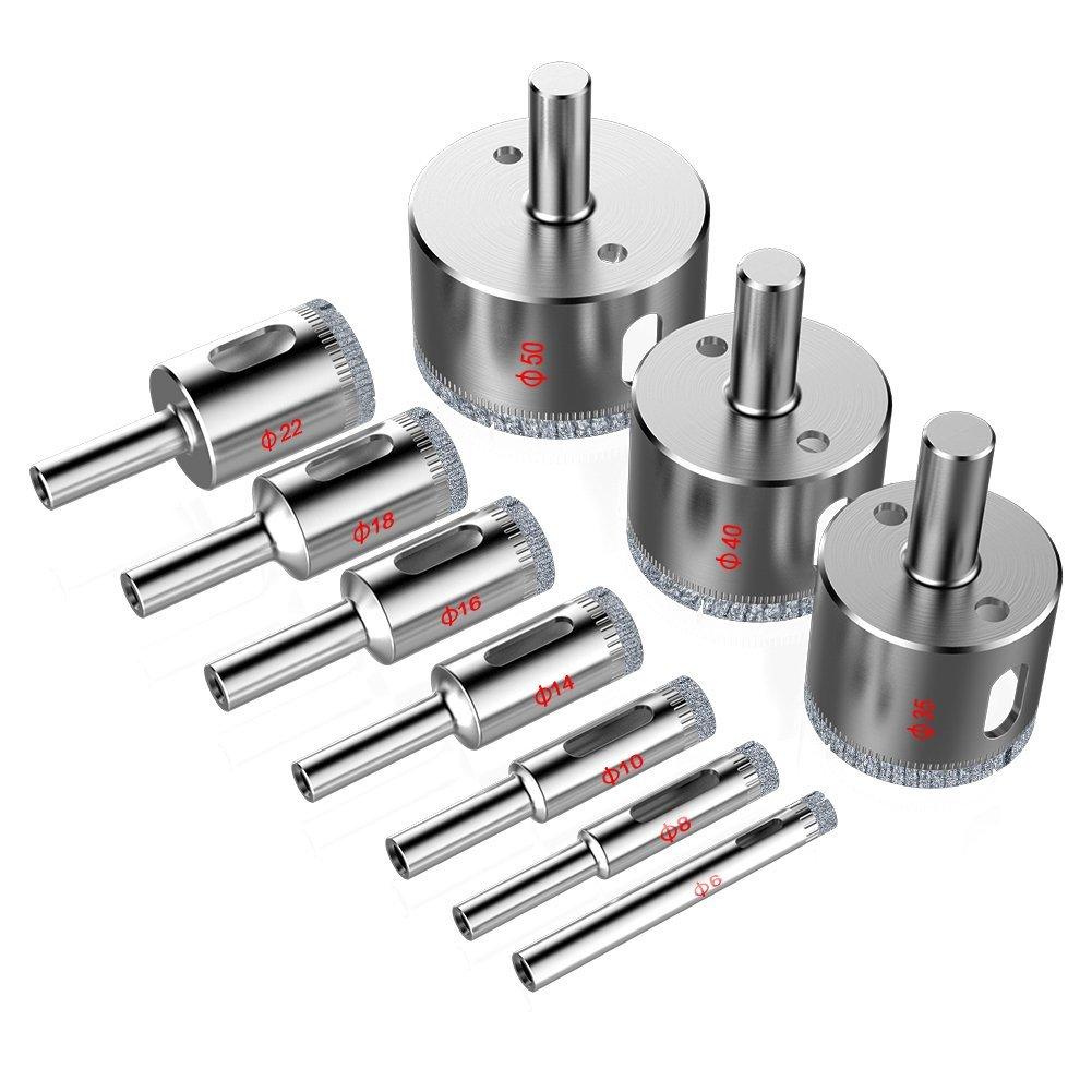 Glass and Tile Hollow Core Drill Bits