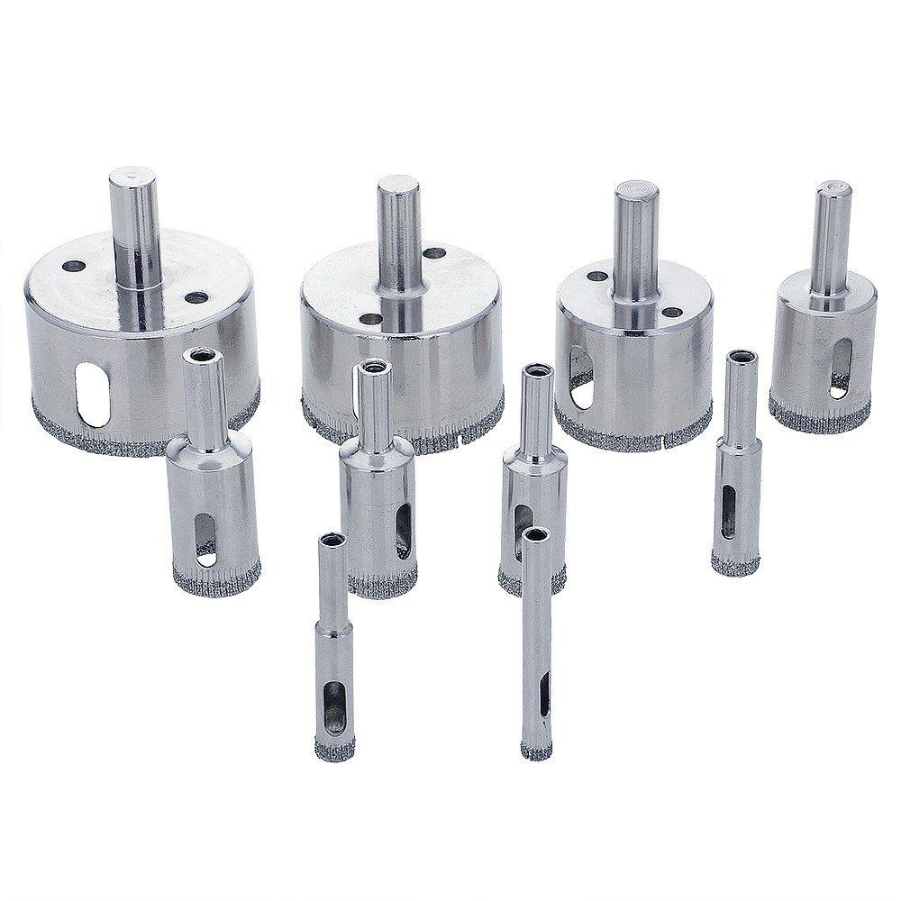 Jerilla Diamond Coated Hole Saw Cutter Hollow Core Drill Bits for Stone/Concrete/Tile/Porcelain Jerilla Diamond Coated Hole Saw Cutter Hollow Core Drill Bits for Stone/Concrete/Tile/Porcelain