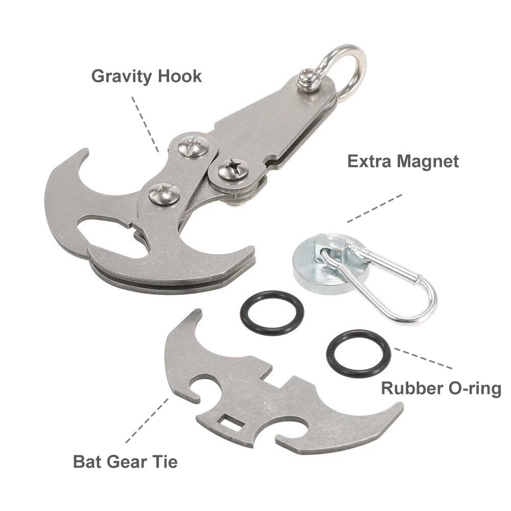 Multifunctional Stainless Steel Gravity Hook