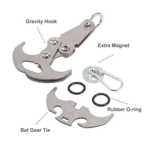 Image of Multifunctional Stainless Steel Gravity Hook
