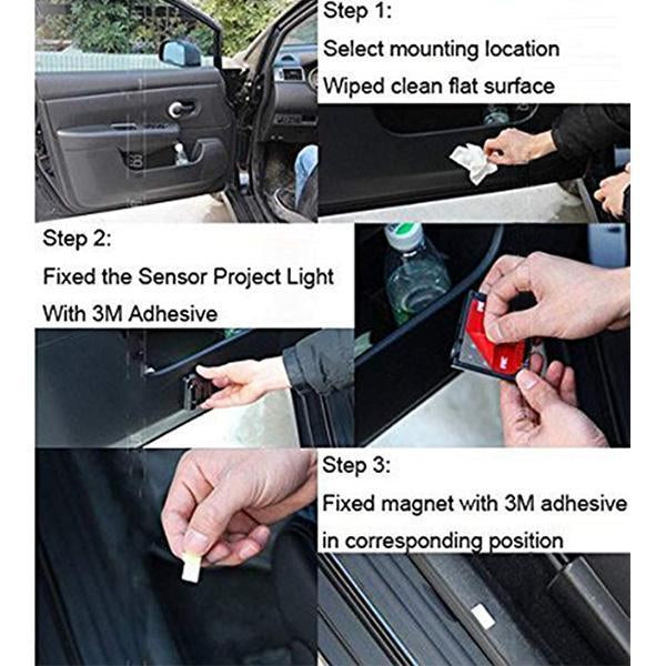 Universal Wireless Car Projection LED Projector