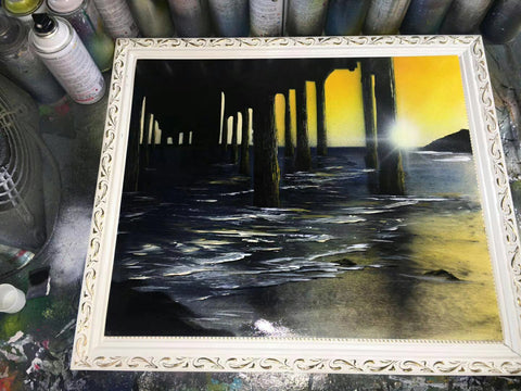 Image of Love Terminal Spray Paint by YIJIAOYUN