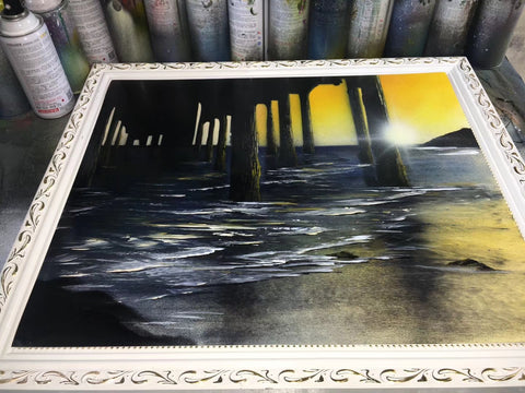 Image of Love Terminal Spray Paint by YIJIAOYUN