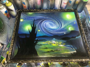 The Starry Night of Van Gogh--by YI JIAOYUN