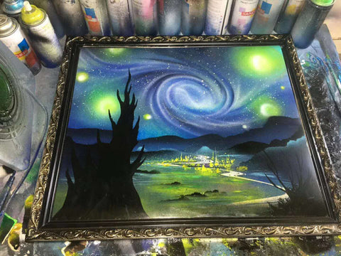 Image of The Starry Night of Van Gogh--by YI JIAOYUN